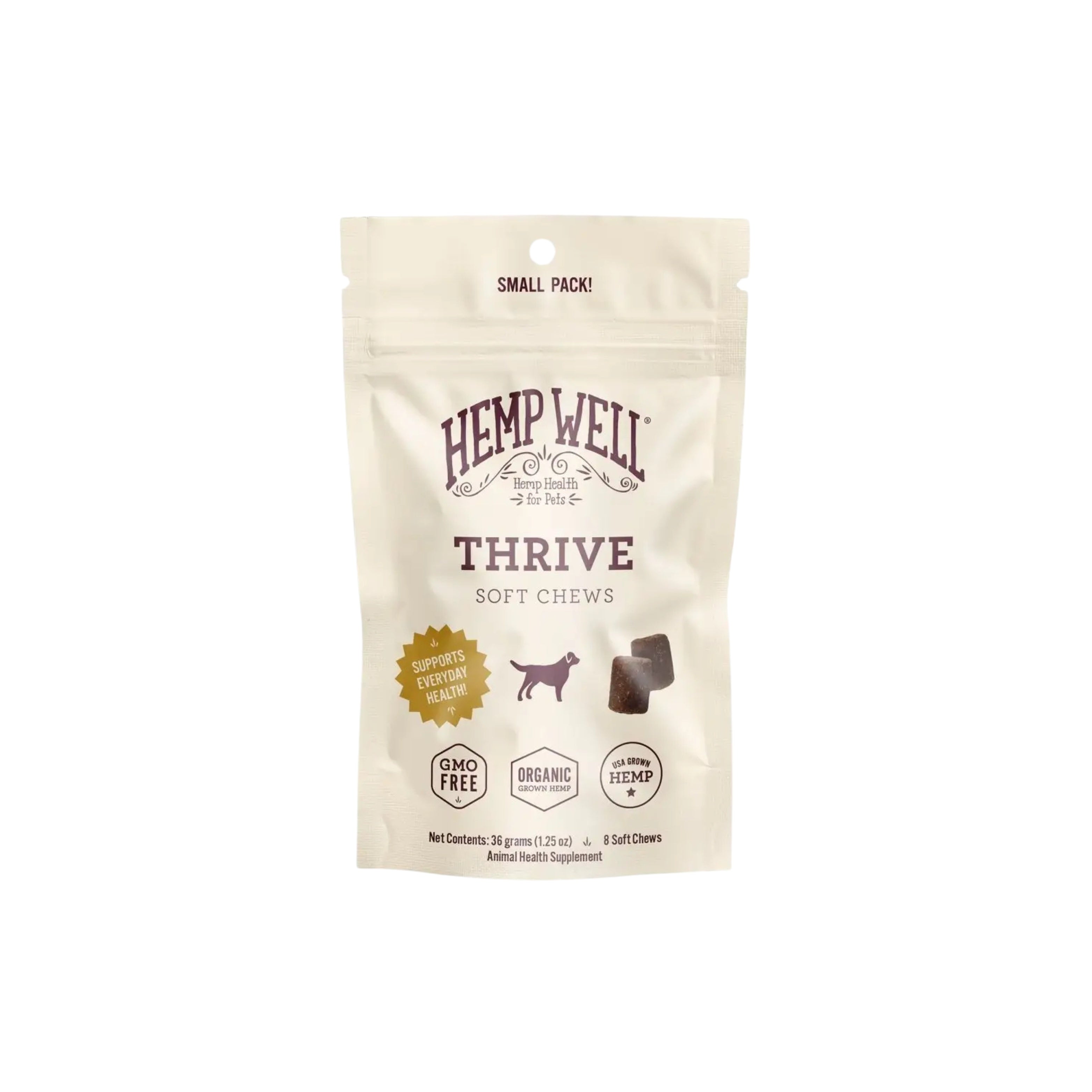 Hemp Well Thrive Dog Soft Chews