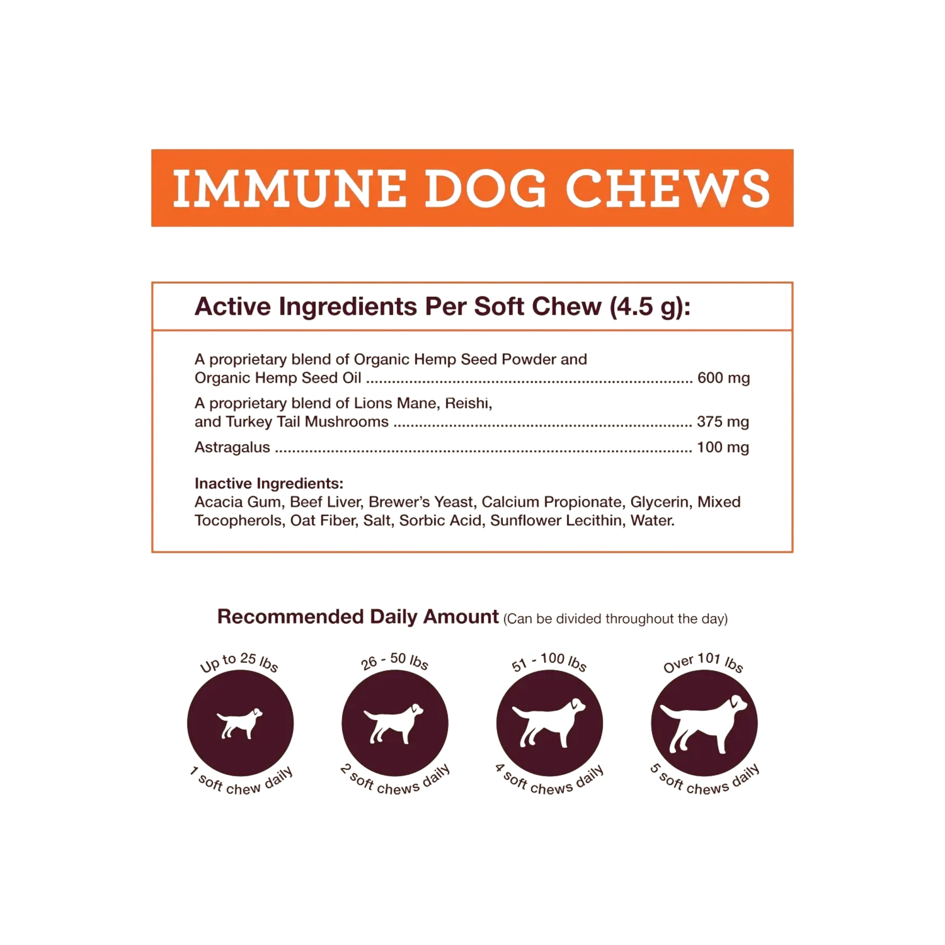 Hemp Well Immune Allergy Dog Soft Chews